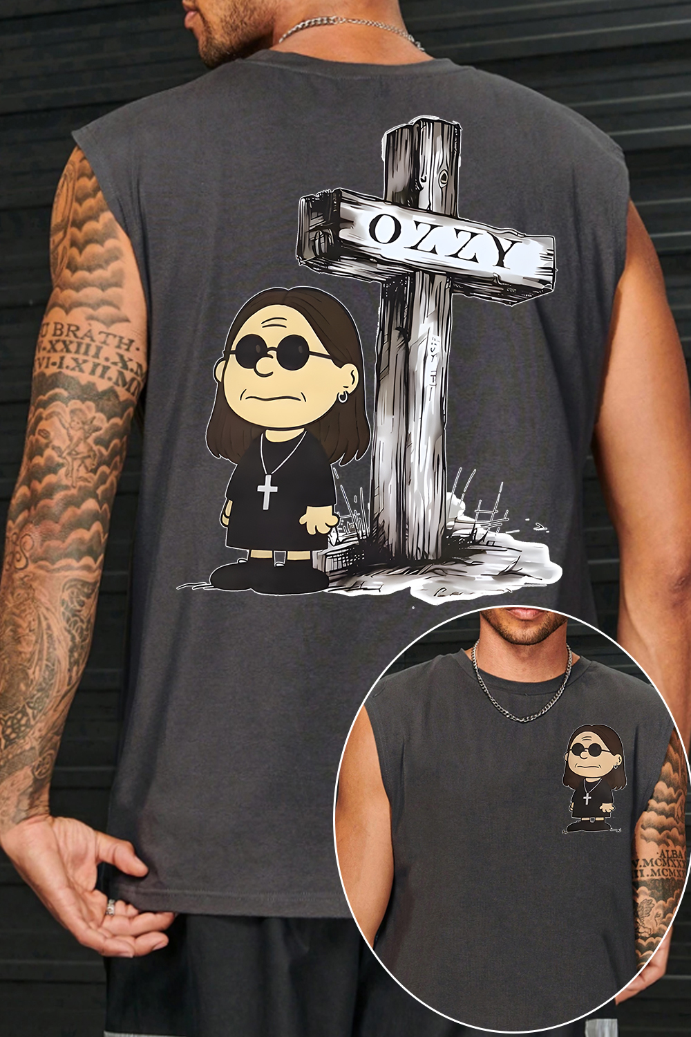 Ozzy and Charlie Brown Vest